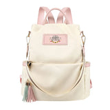 Oxford Cloth Backpack Small Backpack Women Travel Schoolbag