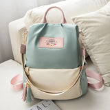 Oxford Cloth Backpack Small Backpack Women Travel Schoolbag