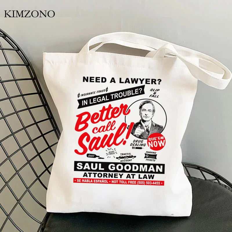 Better Call Saul canvas shopper bag