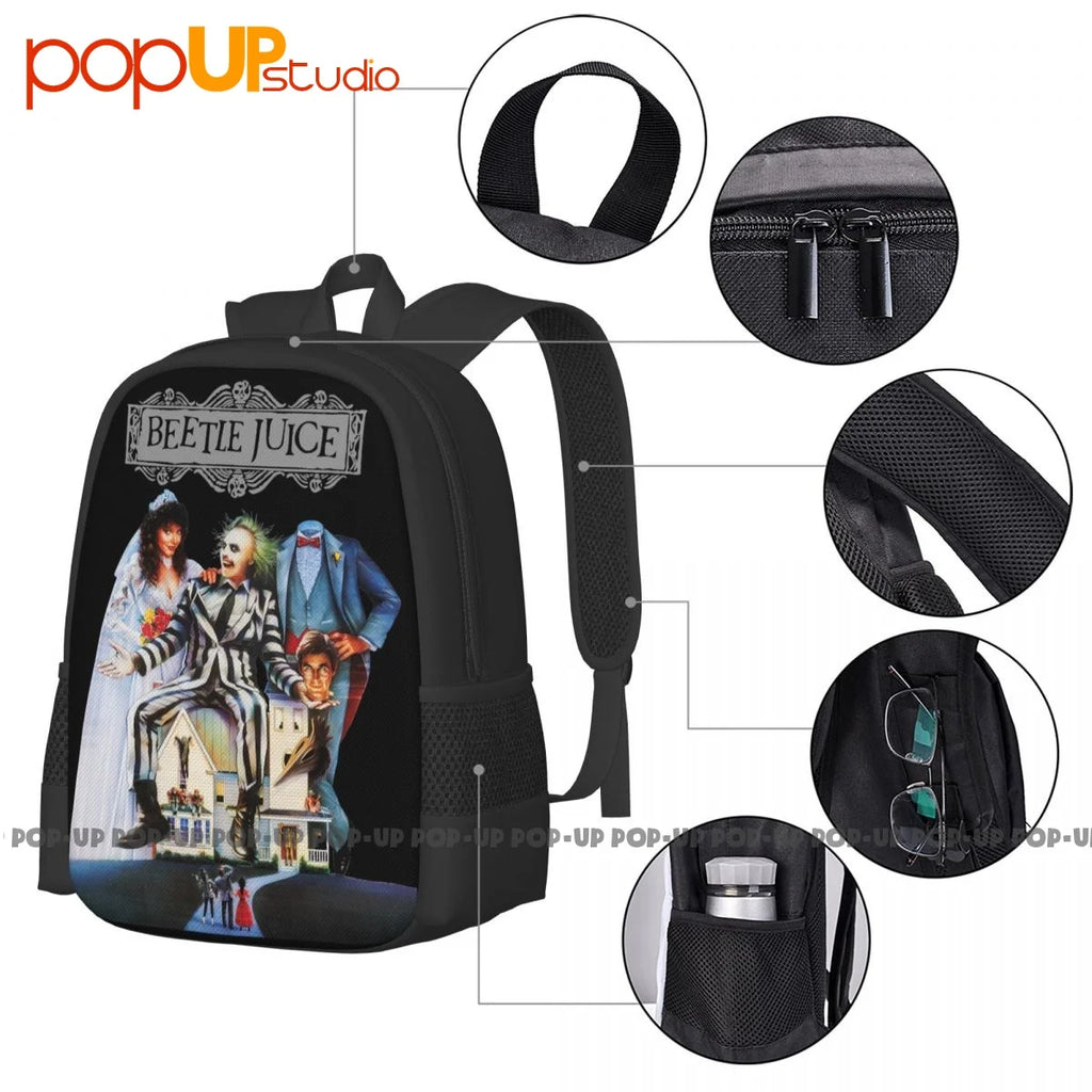 Beetlejuice Keaton Halloween Horror Comedy Backpack