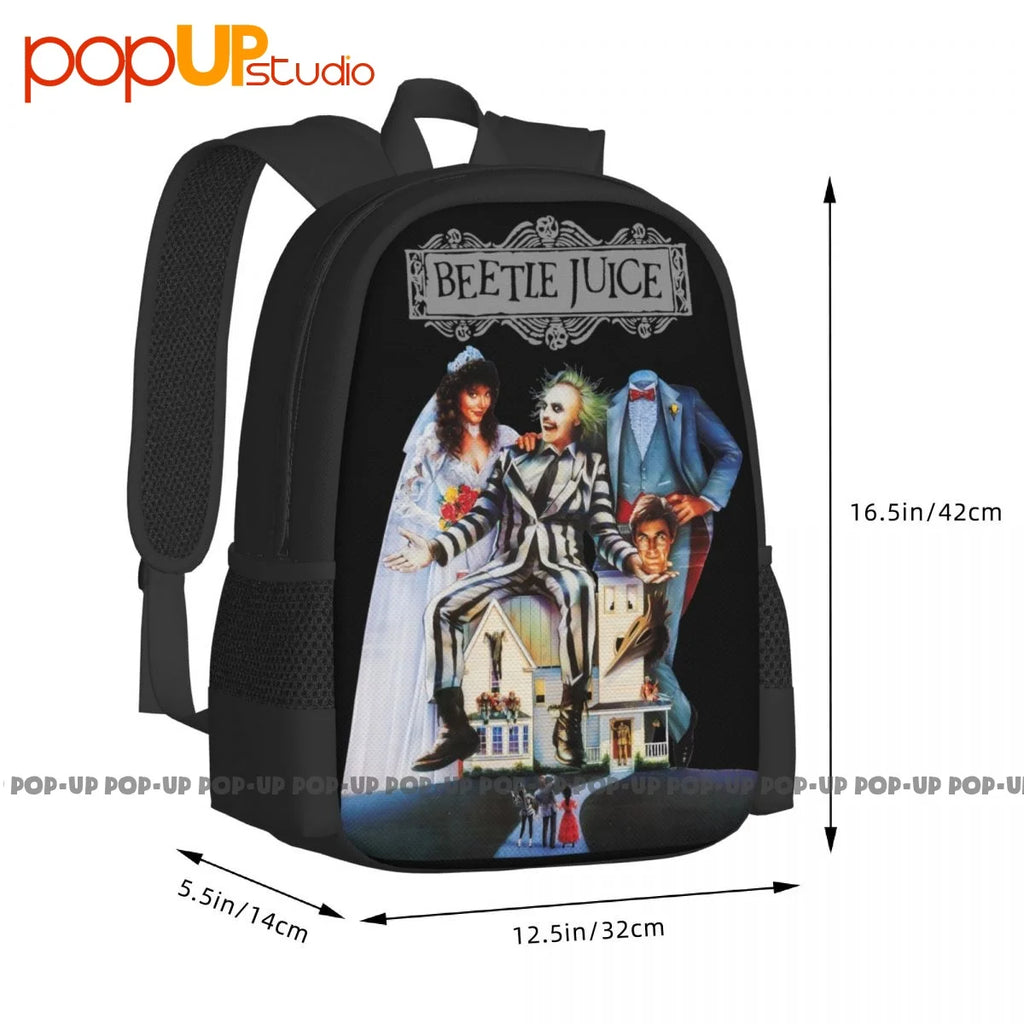 Beetlejuice Keaton Halloween Horror Comedy Backpack