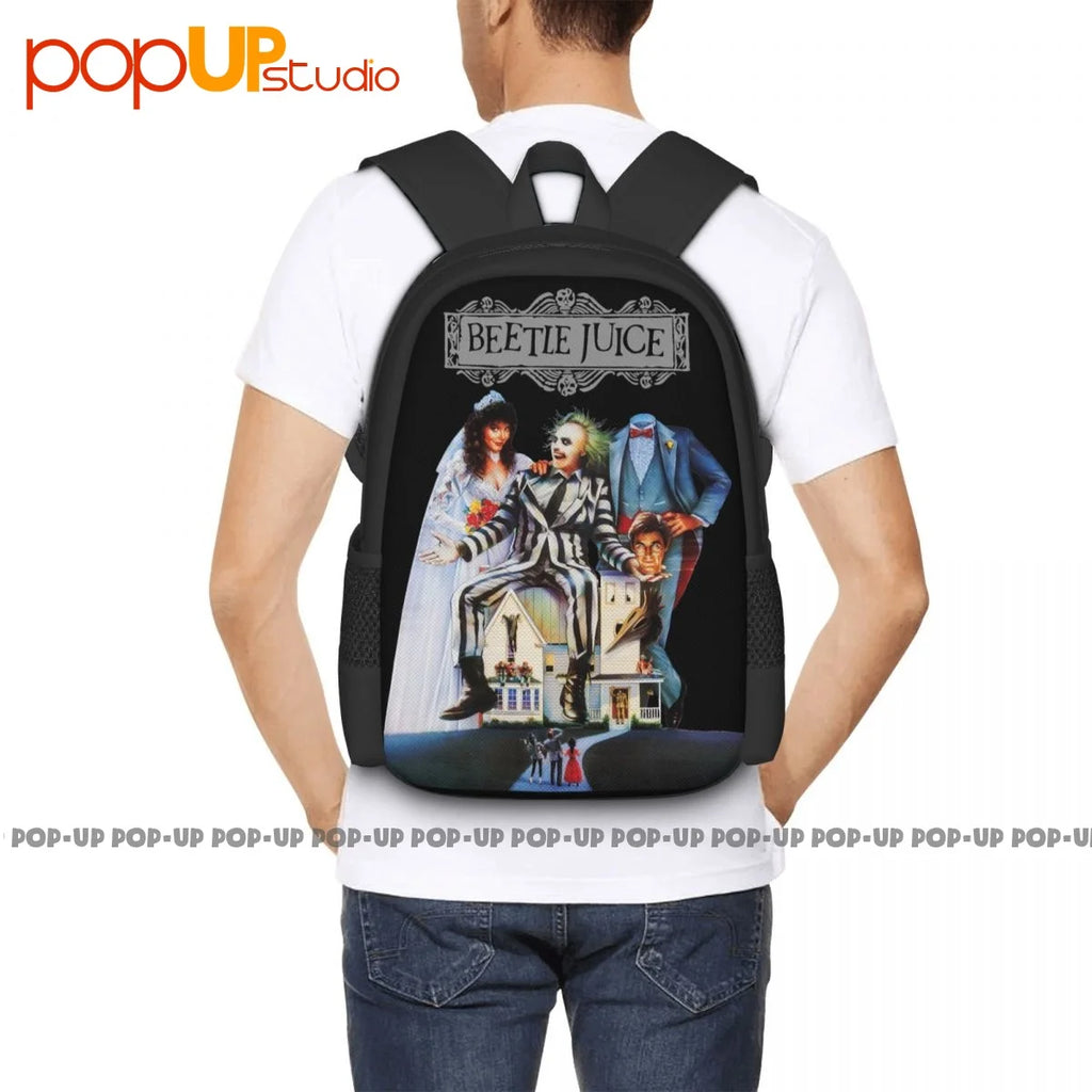 Beetlejuice Keaton Halloween Horror Comedy Backpack