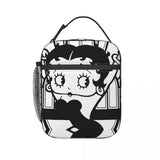 Betty Boops Insulated Lunch Bags for Women Portable Thermal Cooler Food Lunch