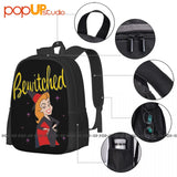 Vintage Bewitched Samantha Backpack Large Capacity Retro Foldable Personalized