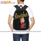 Vintage Bewitched Samantha Backpack Large Capacity Retro Foldable Personalized