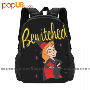 Vintage Bewitched Samantha Backpack Large Capacity Retro Foldable Personalized