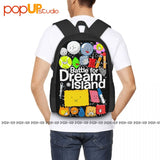 Bfdi Poster Battle Dream Island Backpack Large Capacity Shopping Bag