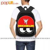 Bibendum Tires Auto Racing Driver 01 Backpack Large Capacity Beach Bag