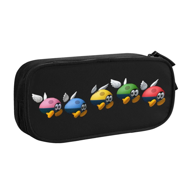 Ladybug Biddybud Zipper Pen Box Student School Anime Stationery Bag