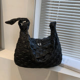 Women's Large Shoulder Bag Down Feather Messenger Bag