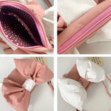 Big Bow Shoulder Bags Women Underarm Sweet All-match