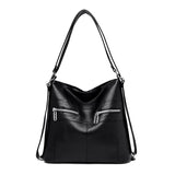 Big Capacity PU Leather Handbag Ladies Party Tote Shoulder Bags