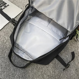 Big Capacity Junior School Student Backpack Panelled Leisure Travel Knapsack Bag