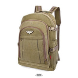 Big Capacity Men Backpack Laptop 16 Inch Canvas School Bags Teen College Student