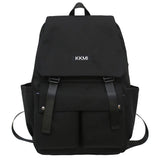 Nylon Women Backpack Multi-Pocket Student Rucksack Female Travel Bag