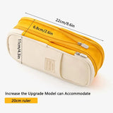 Big Capacity Pencil Case | Cute Macaron Matching Large Pencil Bag