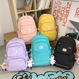 Big Capacity Women's Backpack Casual Female Travel Bag Schoolbag