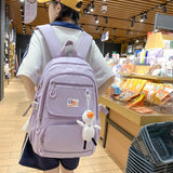 Big Capacity Women's Backpack Casual Female Travel Bag Schoolbag