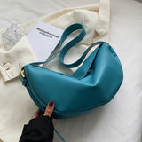 Large Capacity Leather Crossbody Bag for Women Summer