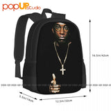 Big L Harlem Ditc Rap Hip Hop Backpack Gym Tote Bag