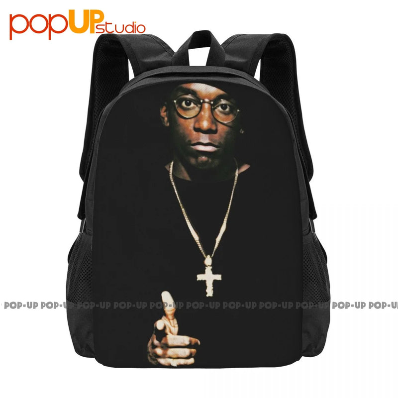 Big L Harlem Ditc Rap Hip Hop Backpack Gym Tote Bag