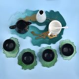 Rectangle Plate Resin Mold Fruit Disc Tea Tray UV Resin Mould Coaster Silicone M