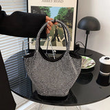Rhinestone Evening Party Clutch Wedding Purses Handbag Women Shoulder Bag
