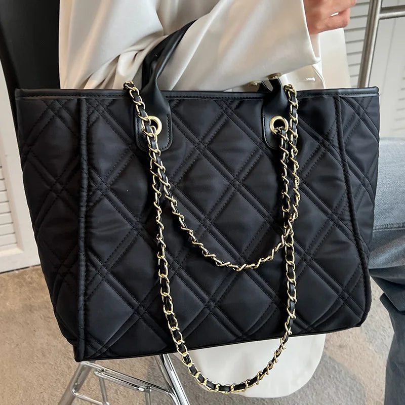 Women's Large Hobo Shopper Bag Solid Crossbody Handbag Lady Travel Tote