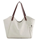 Big Size Women Autumn Canvas Shoulder Bag Female Casual Large Capacity Crossbody