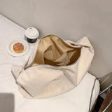 Teenager Girl Canvas Hobo Shoulder Bag Casual High Street Messenger Bag