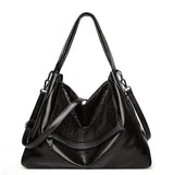 Soft Leather Large Capacity Hobo Bags Women Shoulder Bag