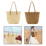 Straw Weave Tote Beach Bags Large Capacity Shoulder Bag