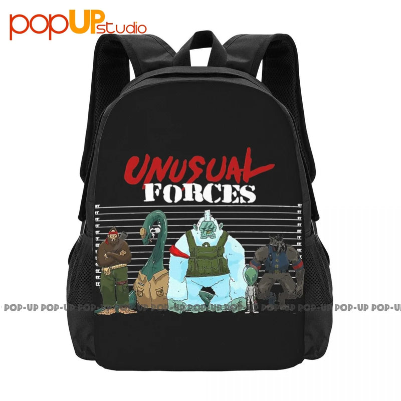 Bigfoot Alien Lochness Monster Werewolf Cryptozoology Backpack