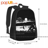 Bigfoot Sasquatch Loch Ness Monster Nessie Backpack Large Capacity