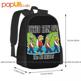 Be Sharps Backpack Large Capacity Vintage Foldable Storage Bag