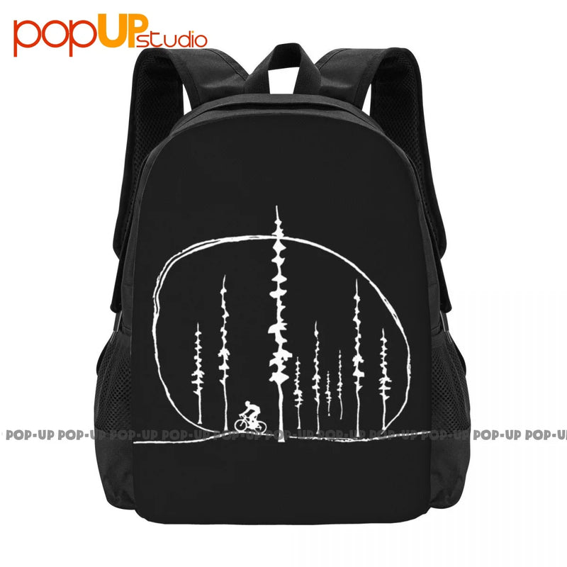 Forest Gravel Backpack Large Capacity Travel Shoe Bag Eco Friendly