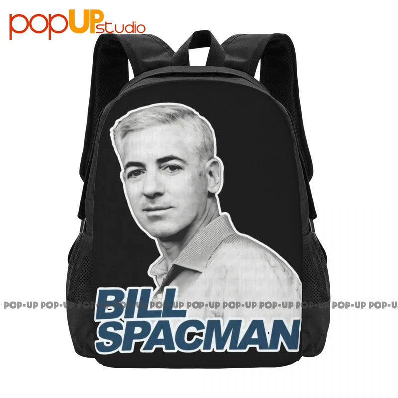 Bill Ackman Spac Backpack Eco Friendly Large Capacity Art Print