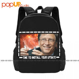 Vintage Sports Style Plandemic Backpack Large Capacity Softback
