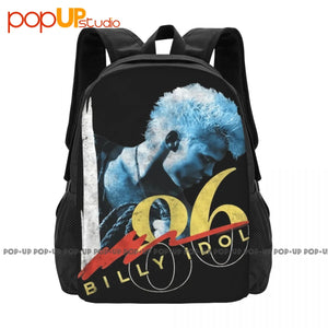 Billy Idol 86 Punk Rock Music Backpack Large Capacity