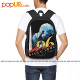 Billy Idol 86 Punk Rock Music Backpack Large Capacity