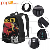 Billy Idol Backpack Large Capacity Print Shoe Bag Sports Bag