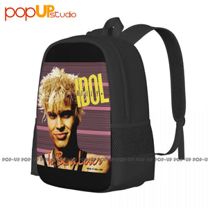 Billy Idol Bealover Backpack Large Capacity Bookbag