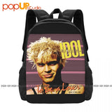 Billy Idol Bealover Backpack Large Capacity Bookbag