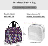 Insulated Lunch Bag for Women Soft Liner Lunch Container