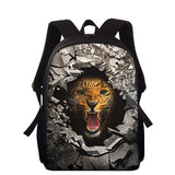 3D Print Kids Backpack School Bag Set For Teenager Boys Girls