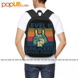 Teenager Style Gaming Backpack Large Capacity Bookbag