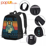 Teenager Style Gaming Backpack Large Capacity Bookbag