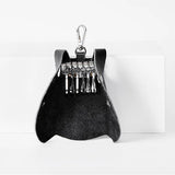 Leather Car Key Pouch Holder Men Women Wallet Smart Keychain
