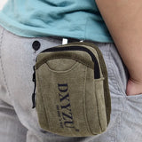 Bisi Goro Outdoor Sports Belt Bag Canvas Phone Small Bolsa Pierna