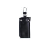 Unisex PU Leather Large Capacity Key Bag Small Box Buckle Solid Key Wallets